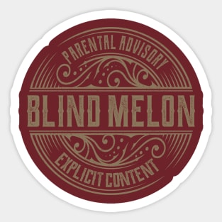 Blind Melon Vintage Ornament Sticker